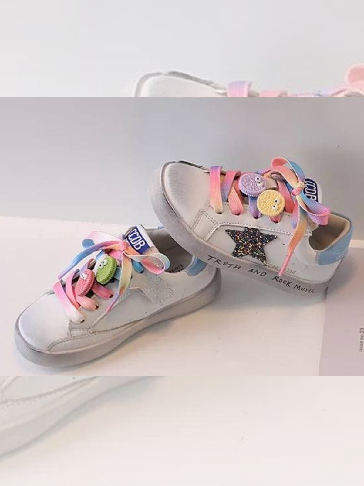 Creative Minds Dazzle Sneakers By Liv and Mia